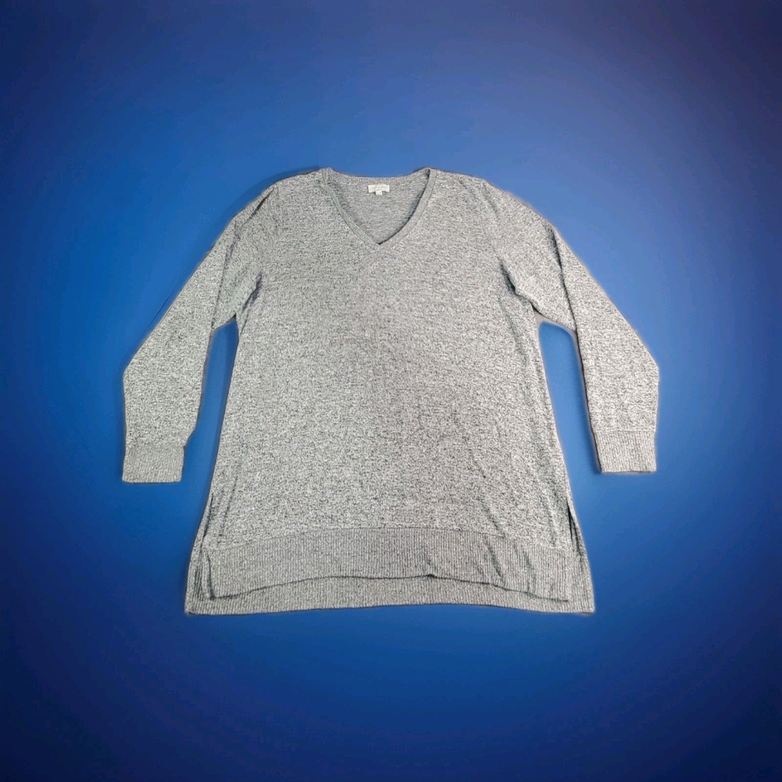 Lucky Brand Sweater Womens Size Xxl VNeck Long Sleeve Viscose C1993